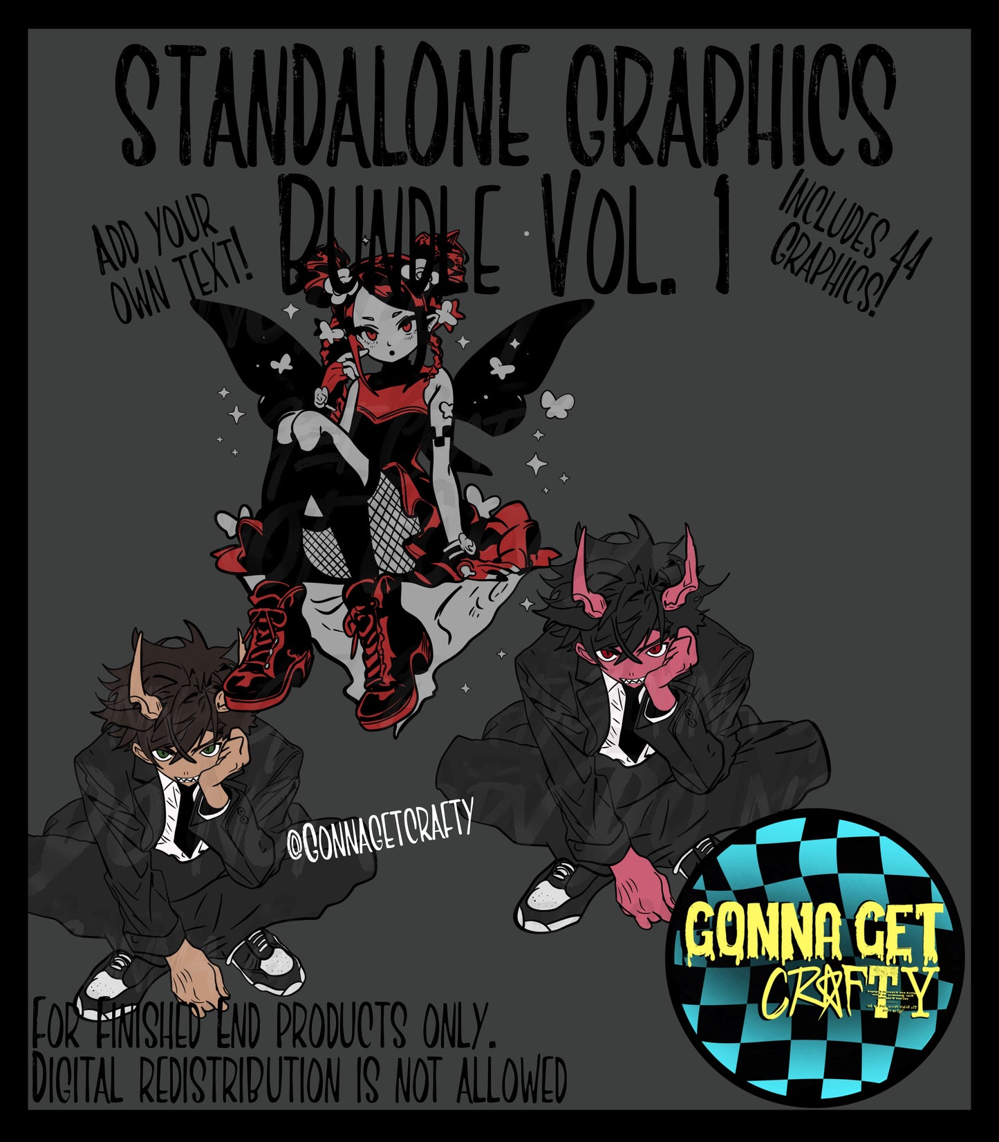 Standalone Graphics Vol. 1 (44 Graphics total)