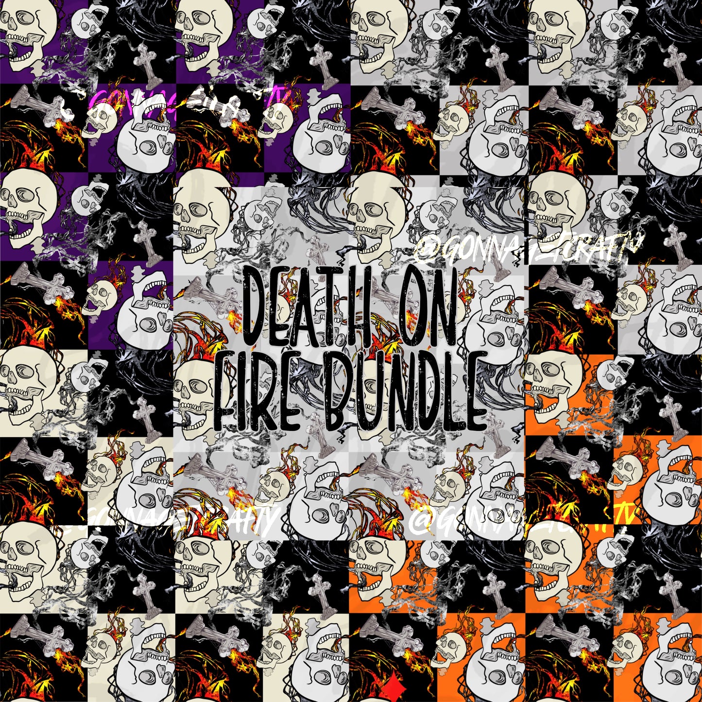 Death on Fire Seamless