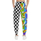 Rainbow Kitty Athletic Joggers