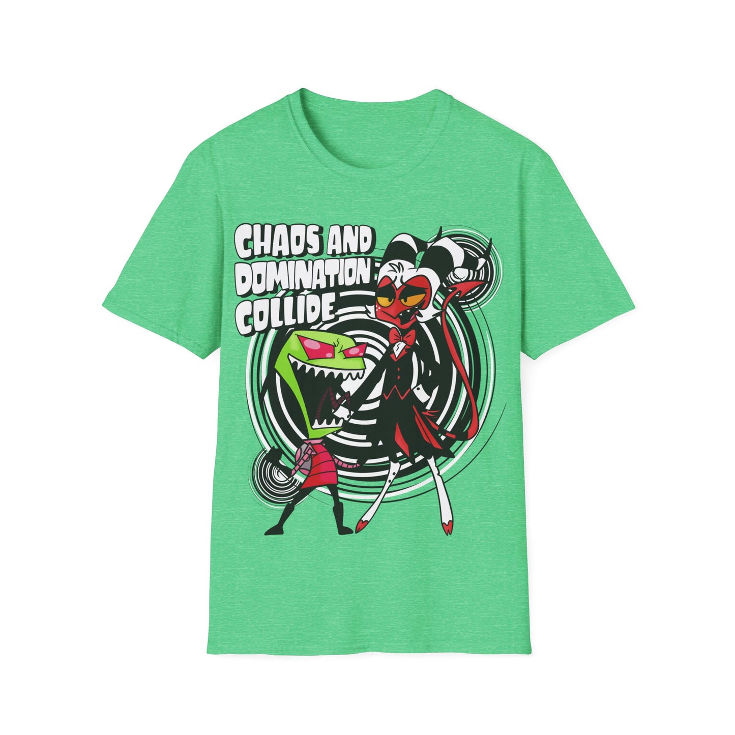 Chaos and Domination Collide Solid Tee