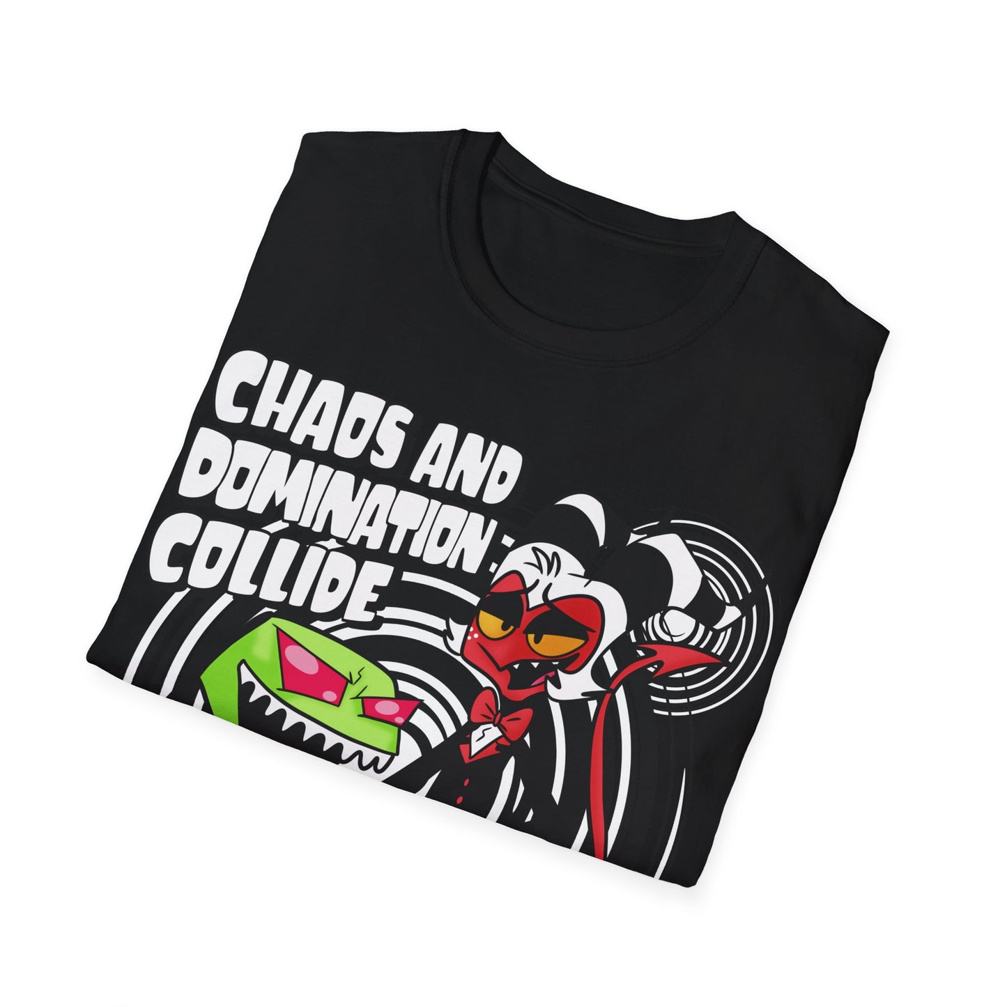 Chaos and Domination Collide Solid Tee