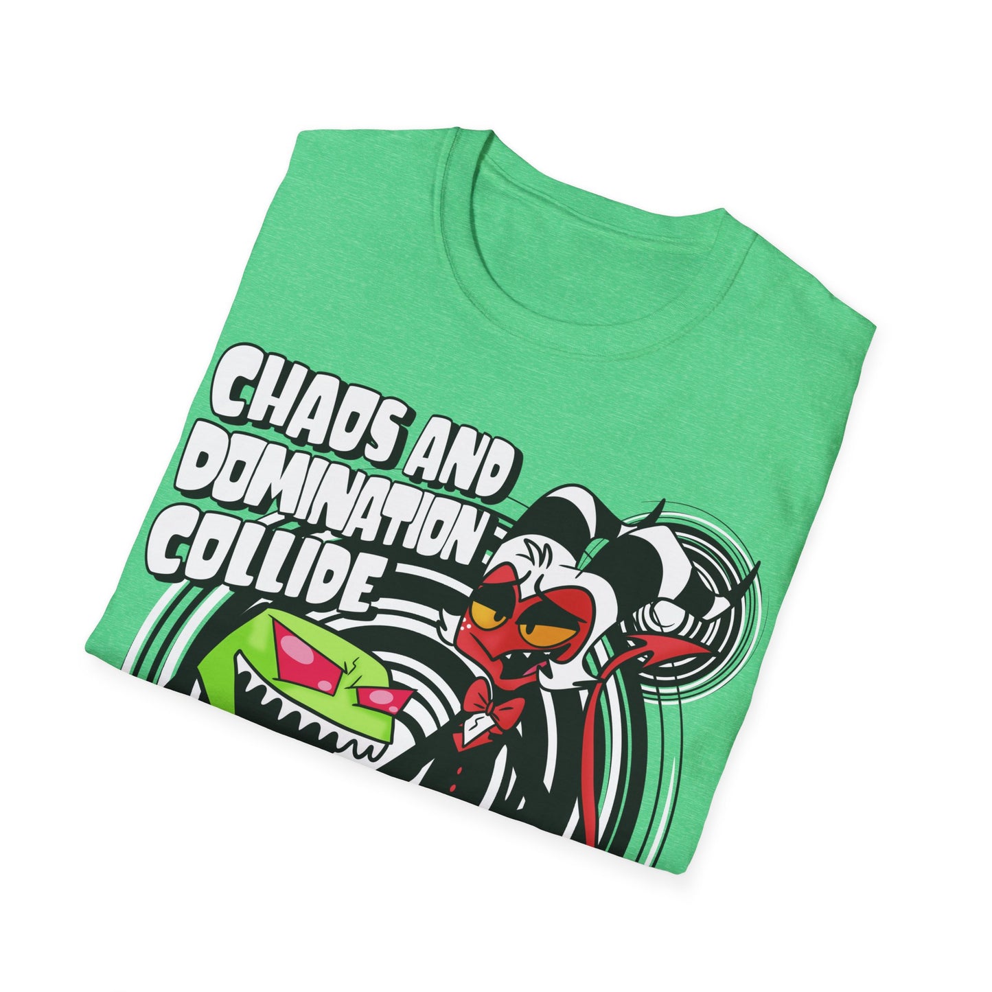 Chaos and Domination Collide Solid Tee