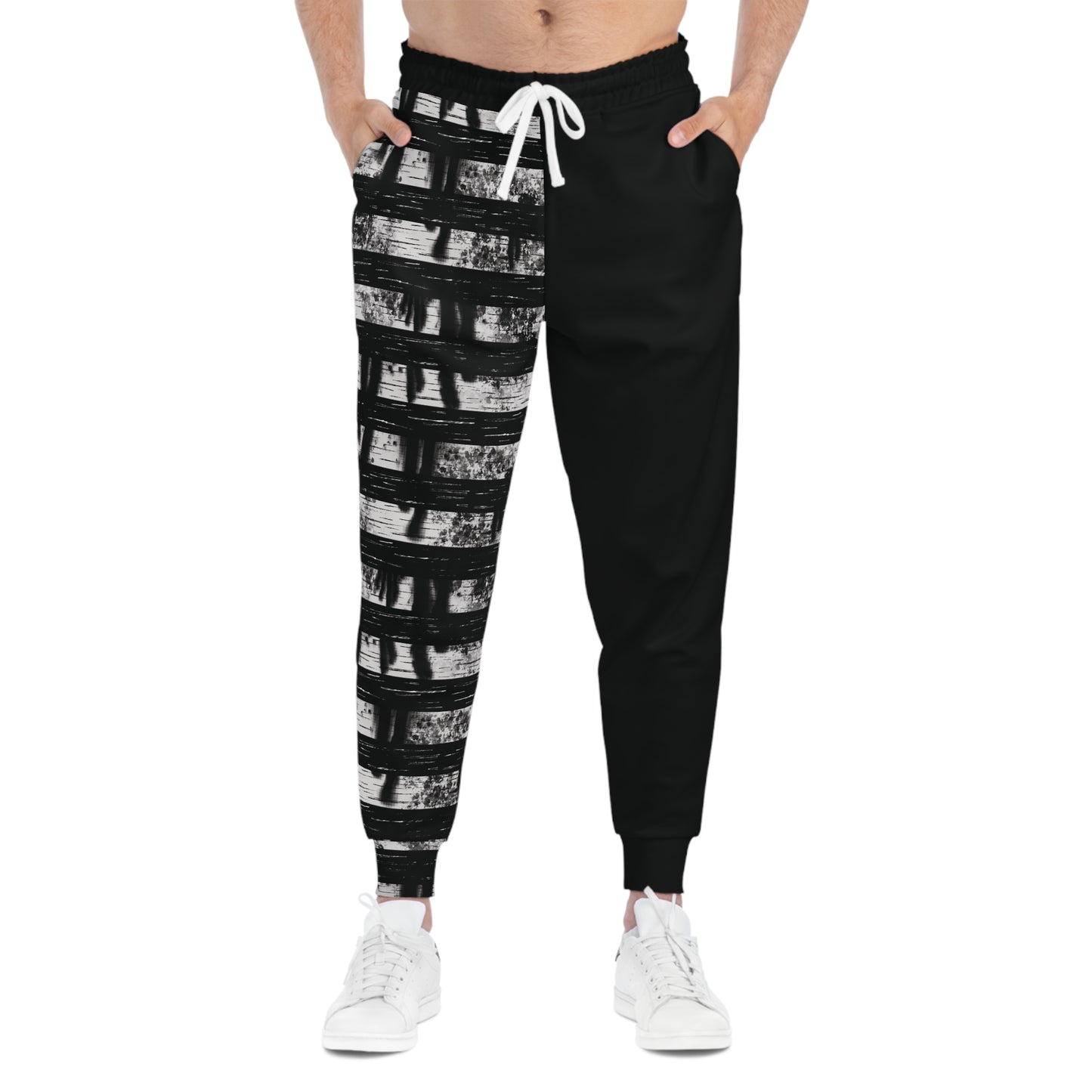 Grunge Stripes Athletic Joggers