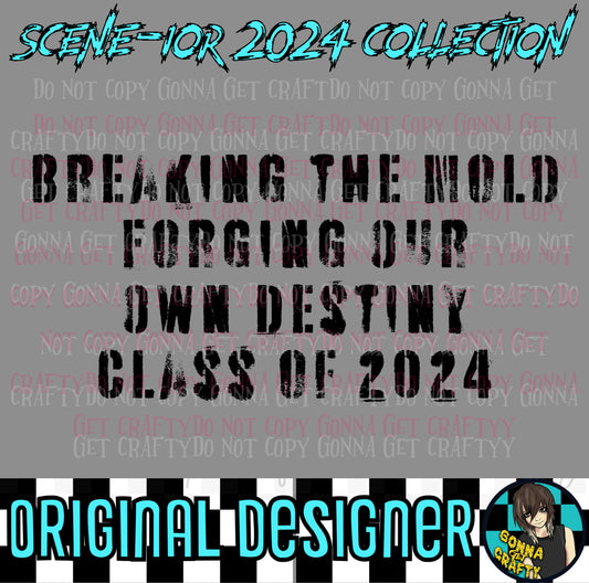 Breaking the Mold Forging Our Own Destiny SCENE-IOR 2024 Collection