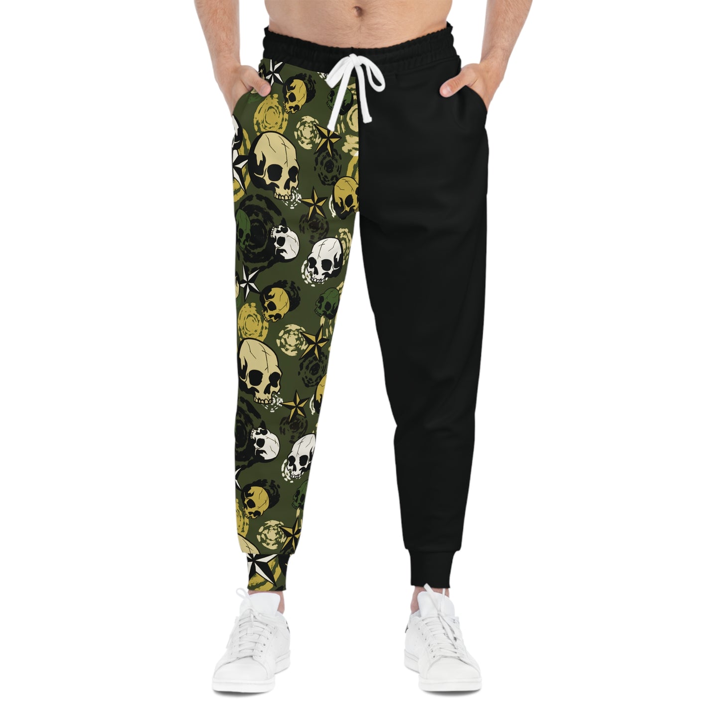 Elder Emo Athletic Joggers Army Green