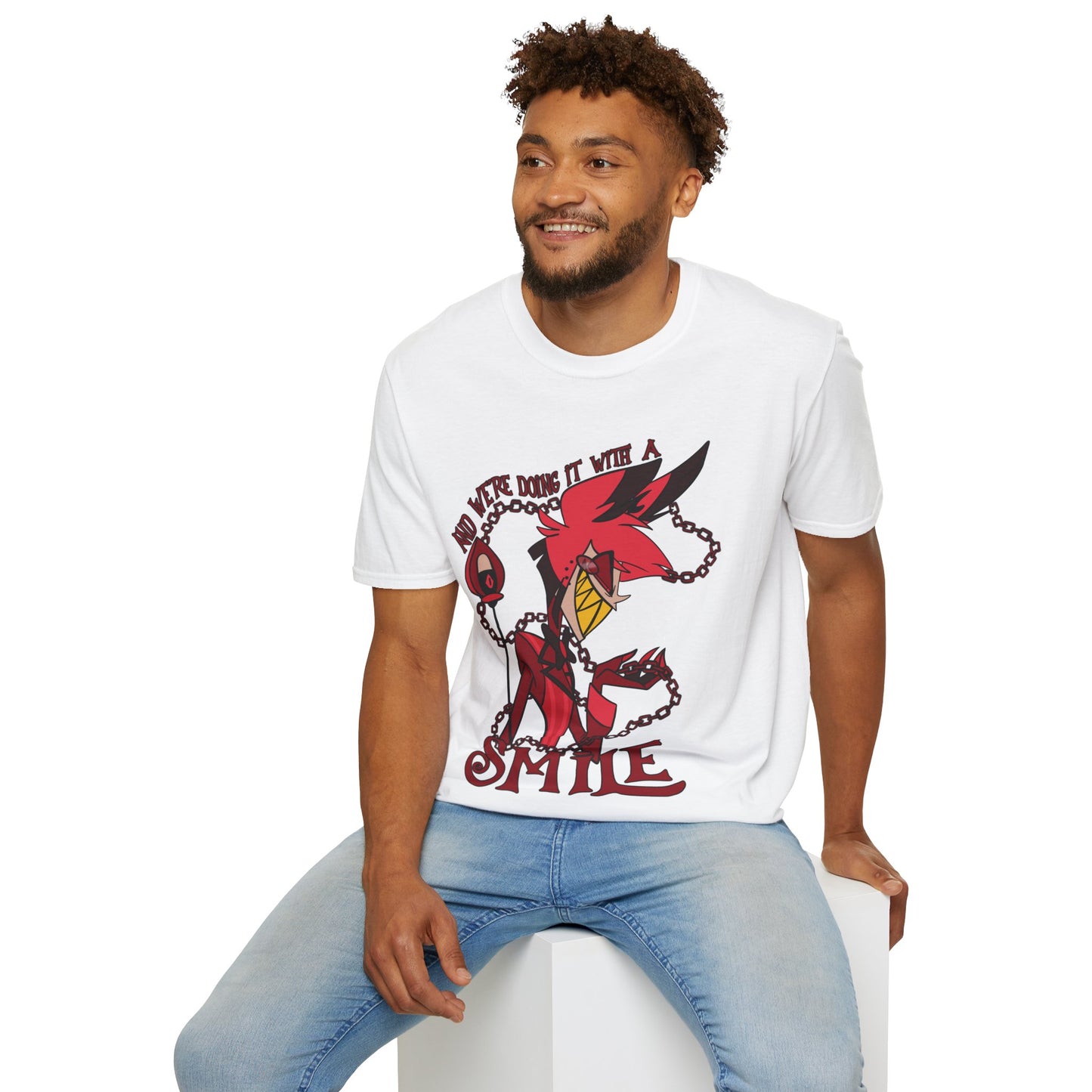 With a Smile Solid Tee