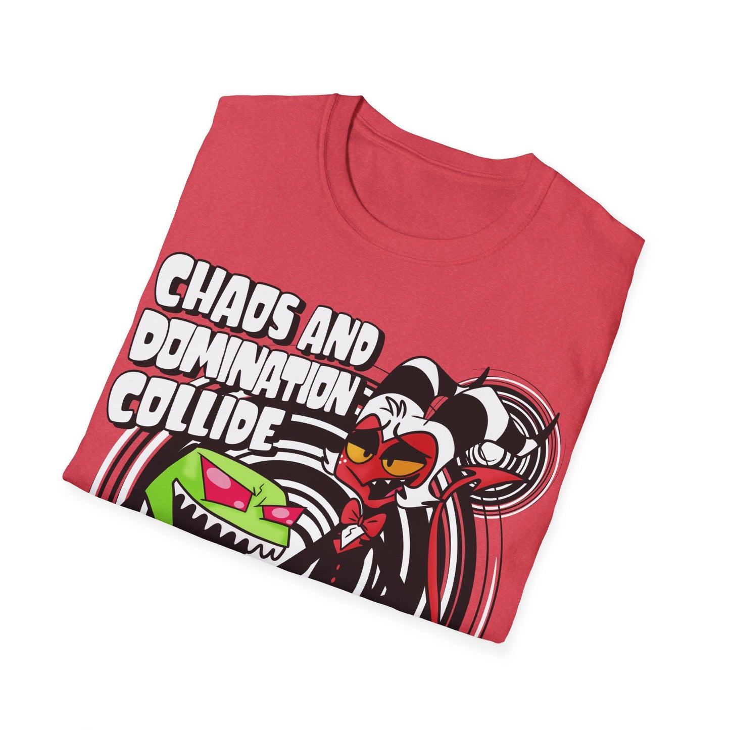 Chaos and Domination Collide Solid Tee