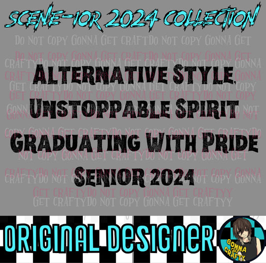 Alternative Style, Unstoppable Spirit Graduating With Pride SCENE-IOR 2024 Collection