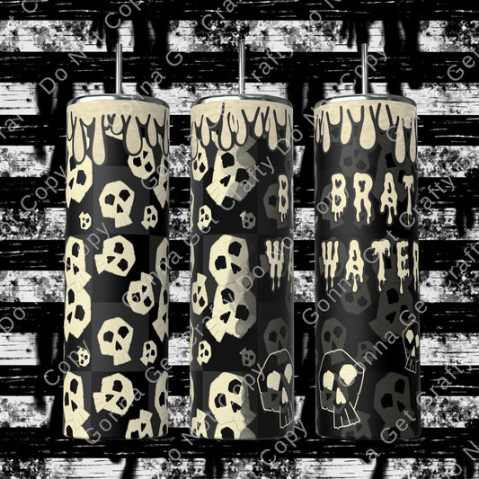 Brat Water Tumbler Wrap