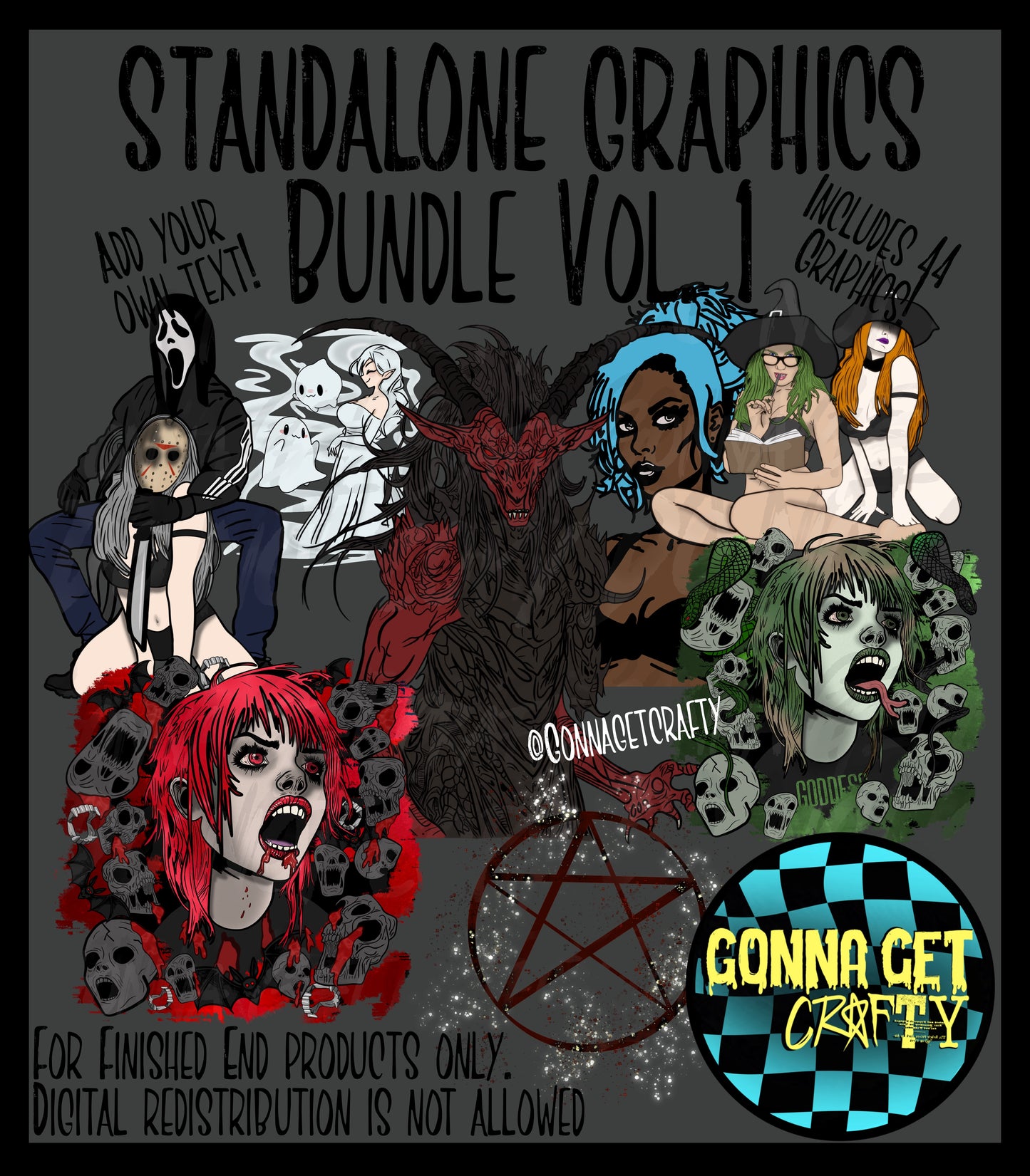 Standalone Graphics Vol. 1 (44 Graphics total)