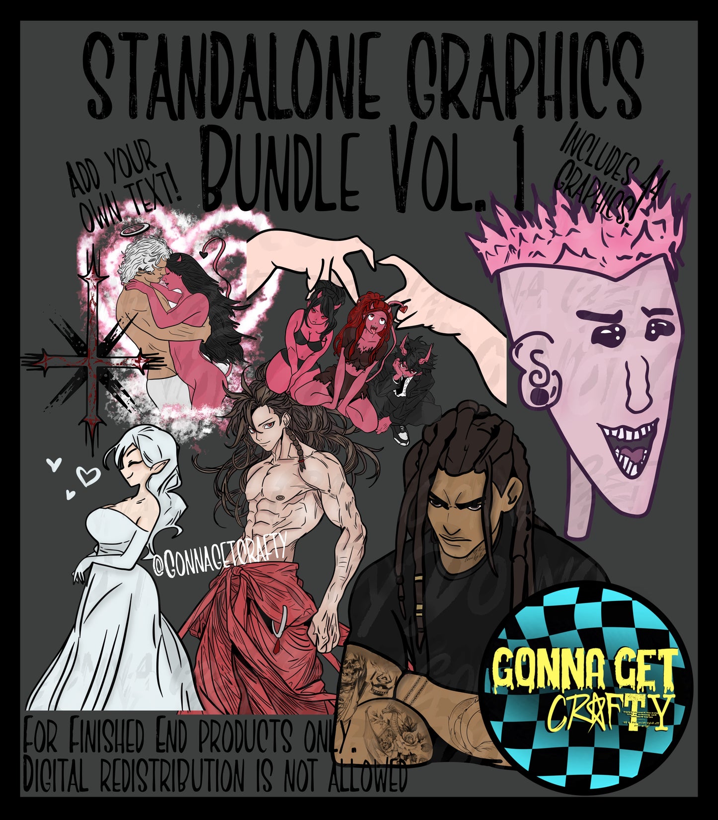 Standalone Graphics Vol. 1 (44 Graphics total)