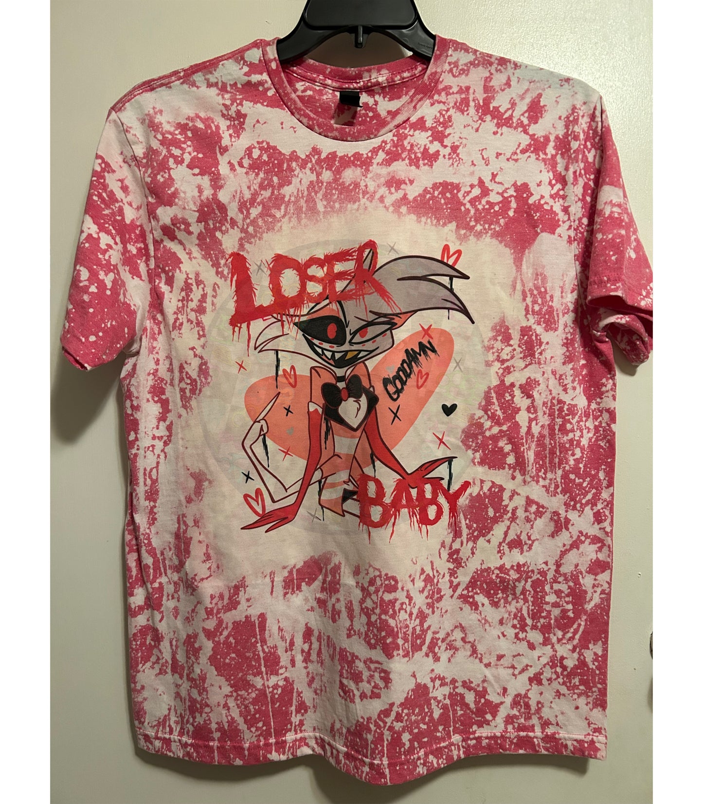 Loser Bleached Pink Tee