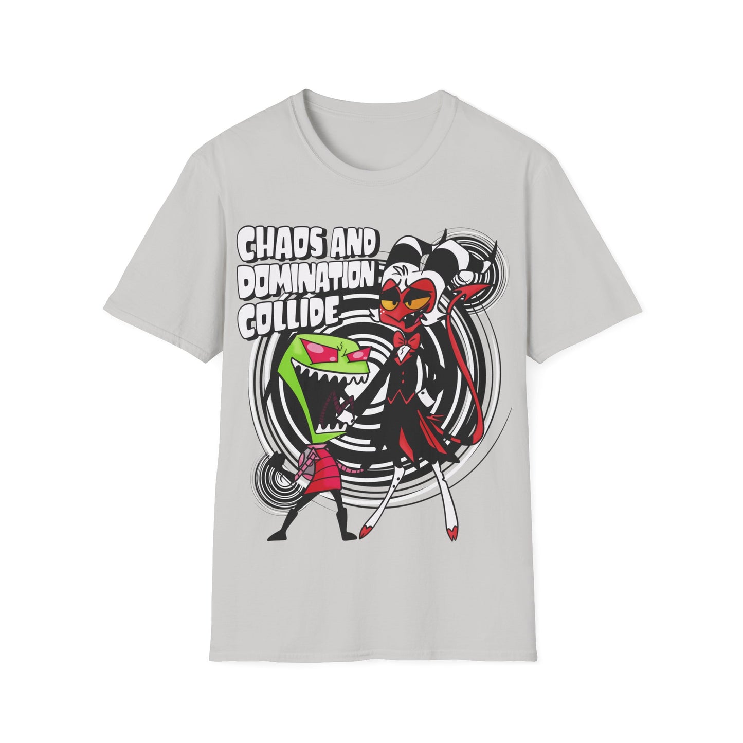 Chaos and Domination Collide Solid Tee