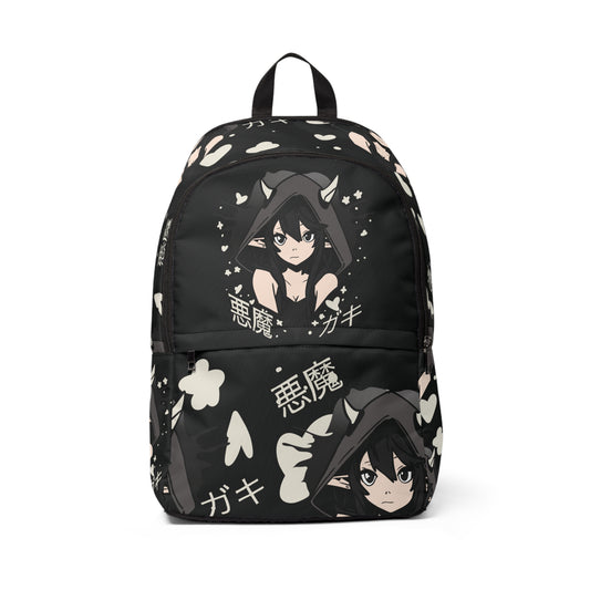 Demon Brat Fabric Backpack