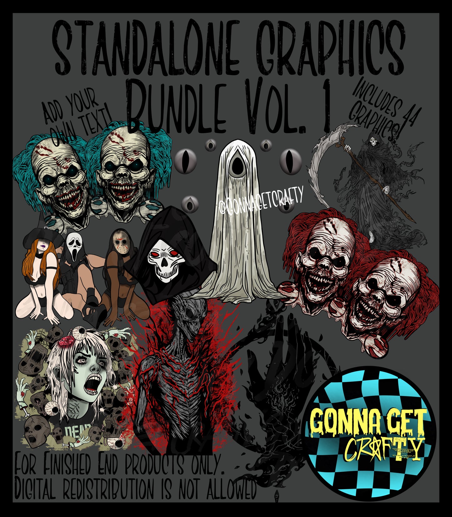 Standalone Graphics Vol. 1 (44 Graphics total)