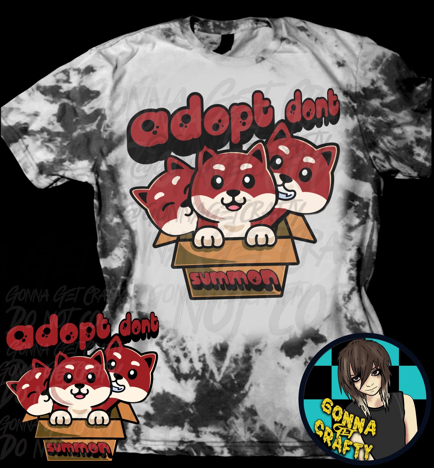 Adopt Dont Summon Tee