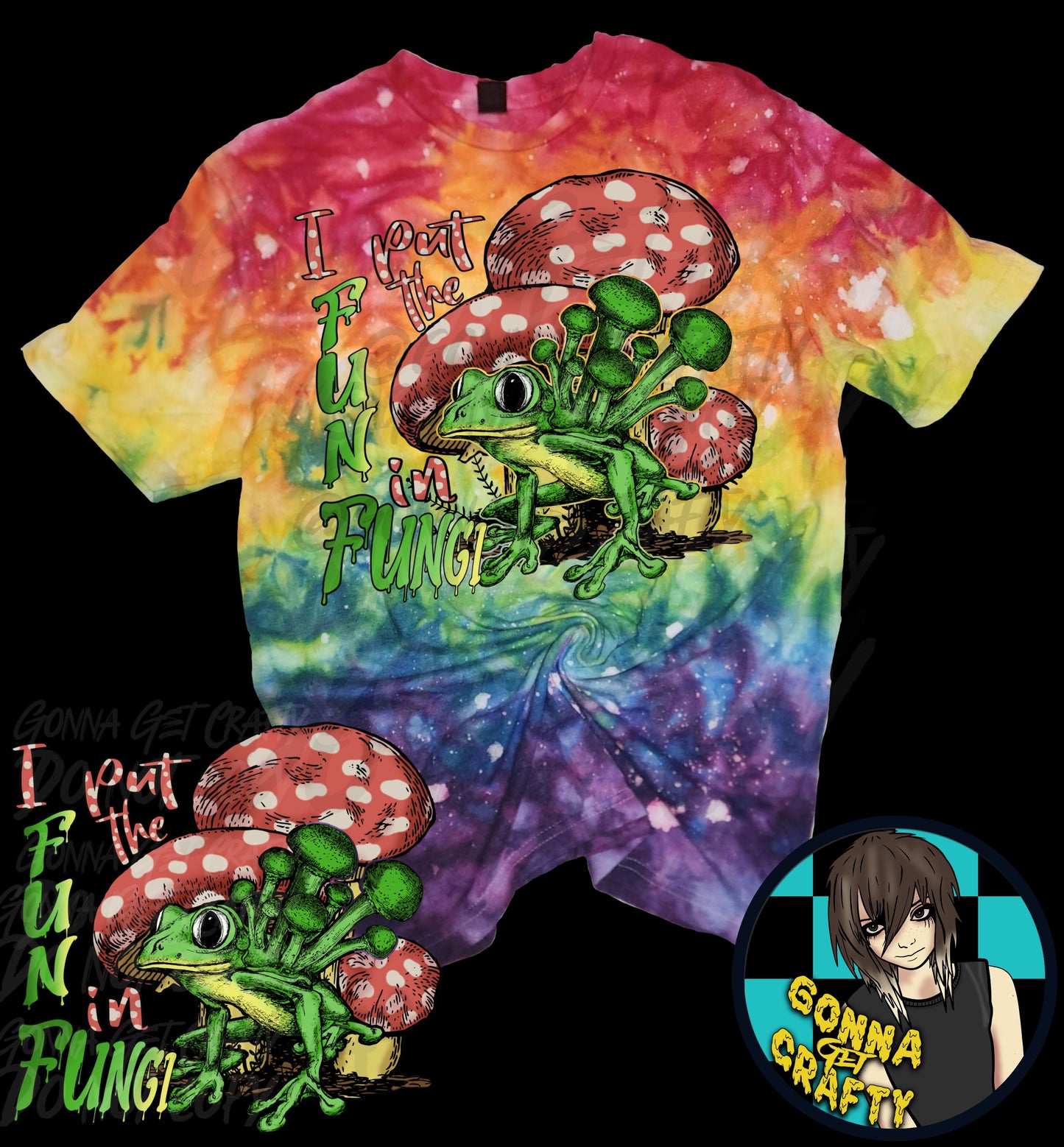 I Put The Fun In Fungi Tee