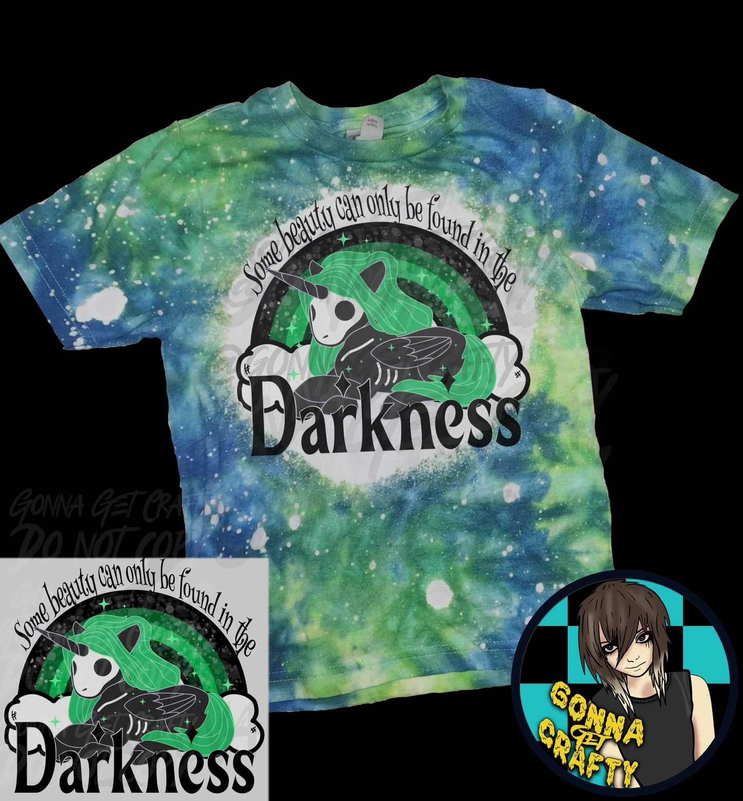 Some Beauty Can Only Be Found In The Darkness Tee