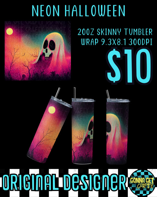 The Nightmare - Neon Halloween Tumbler Collection