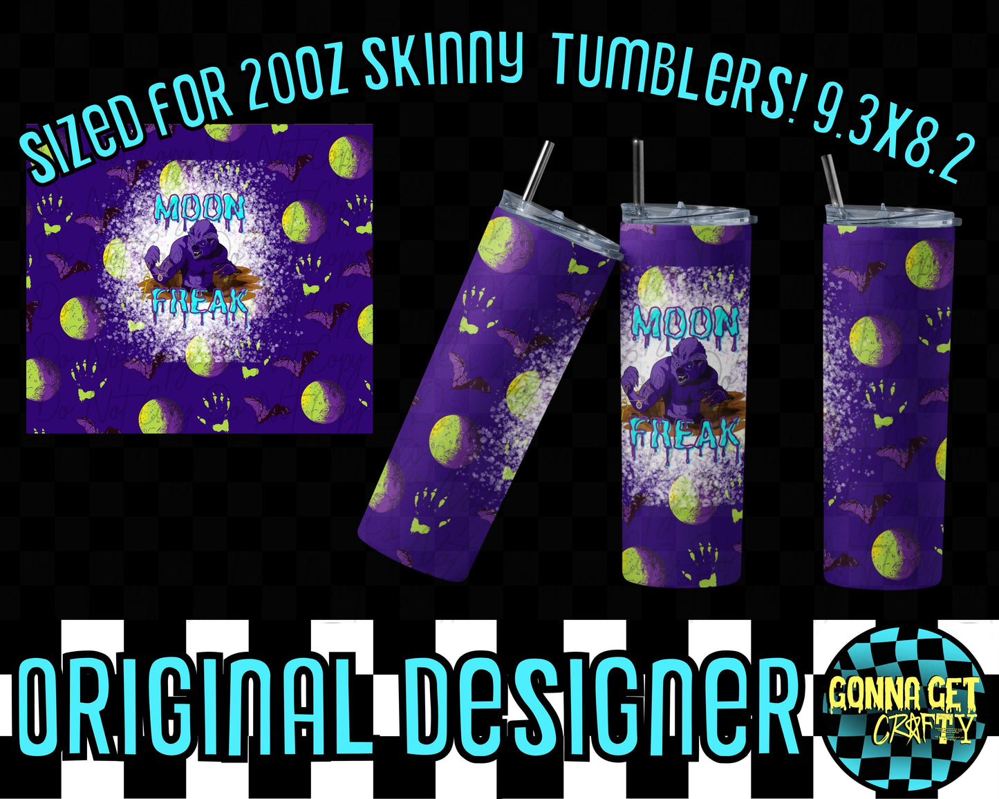 Tumbler Wrap BUNDLE! Halloween Drop by Gonna Get Crafty