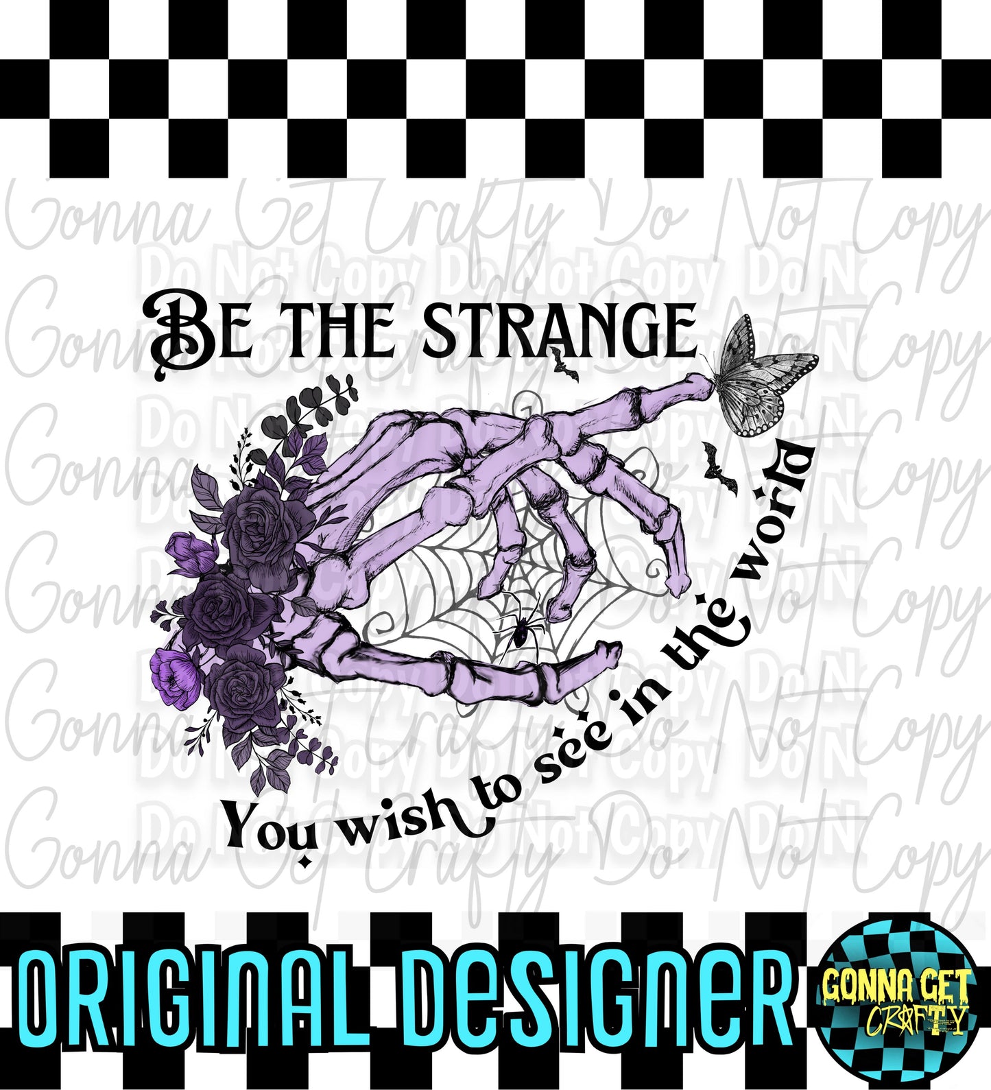 Be The Strange You Wish to See... PNG