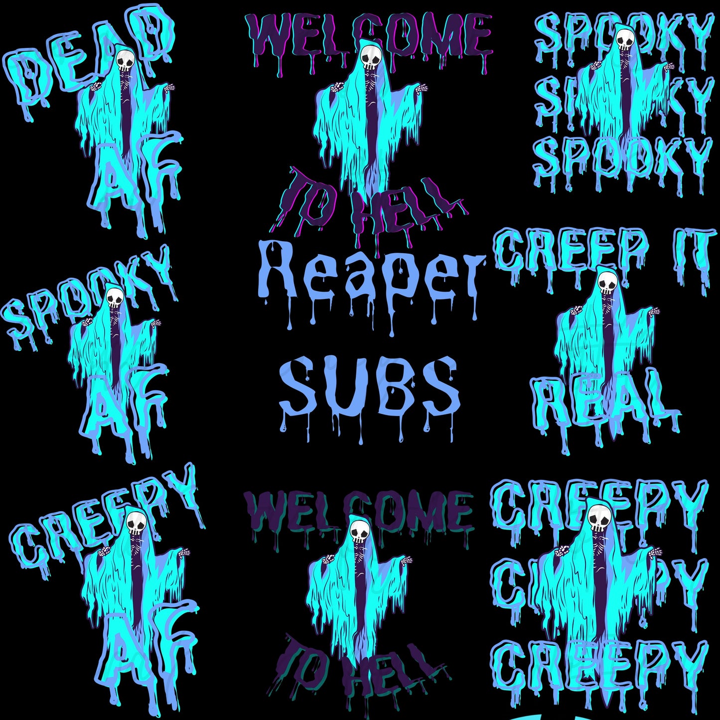 Subs BUNDLE! Halloween Drop by Gonna Get Crafty