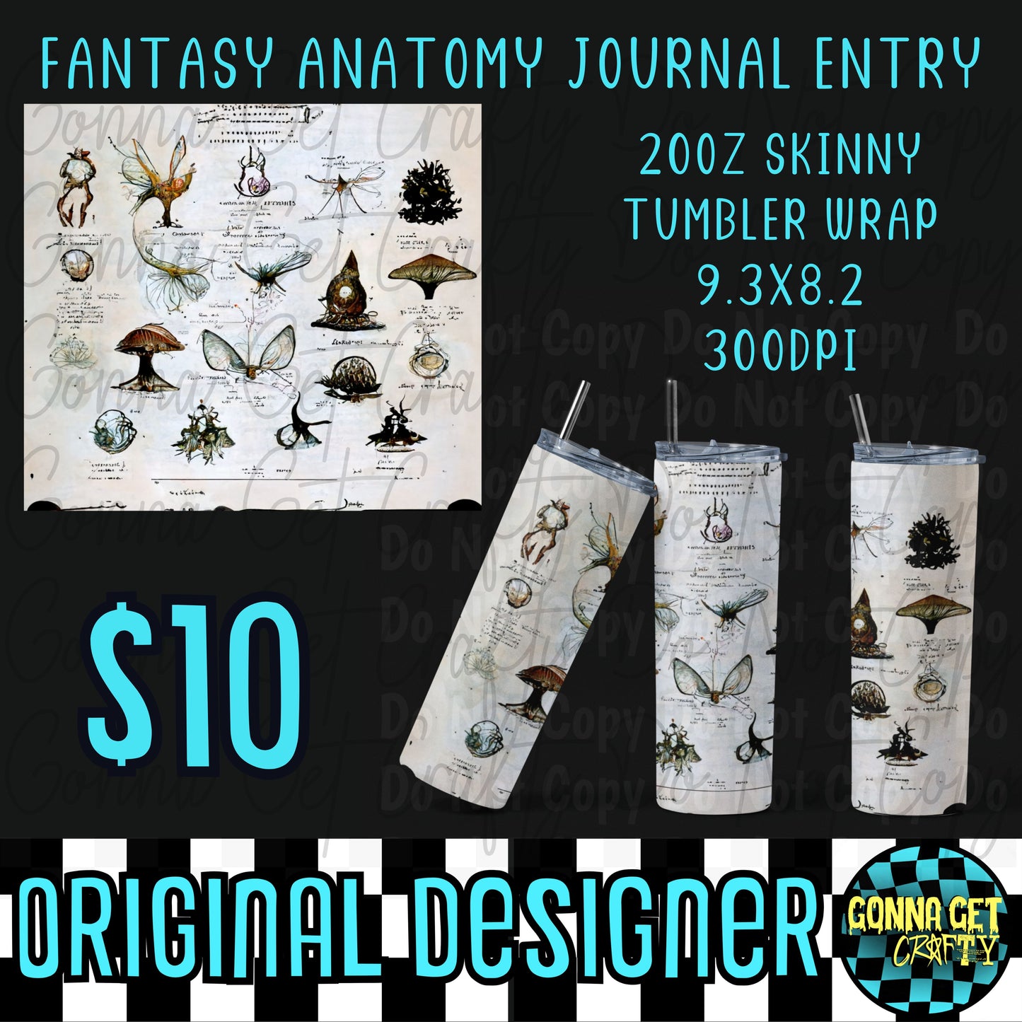 Mega Bundle Fantasy Diagram's Drop by Gonna Get Crafty