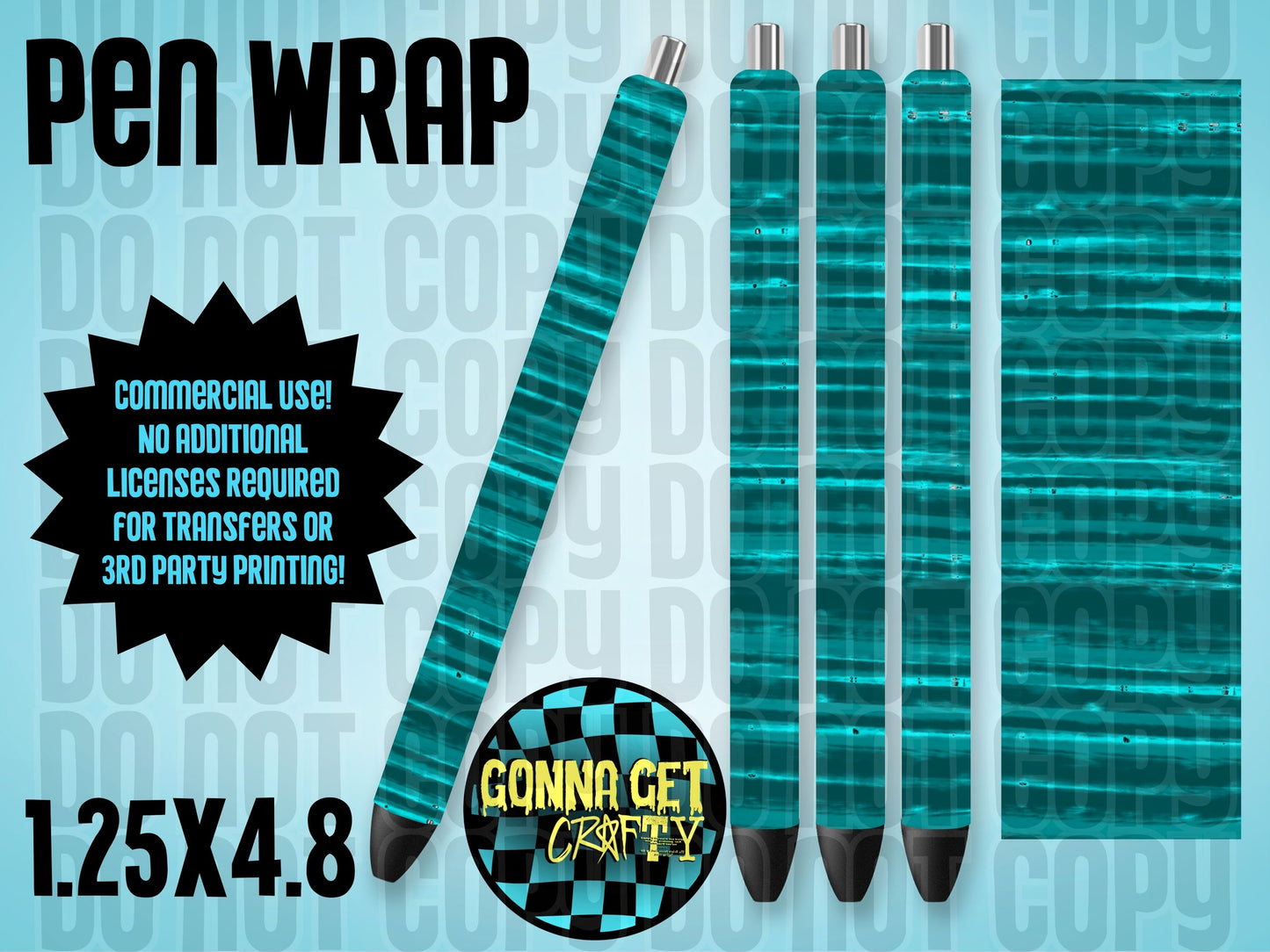 Ocean Stripes Pen Wrap