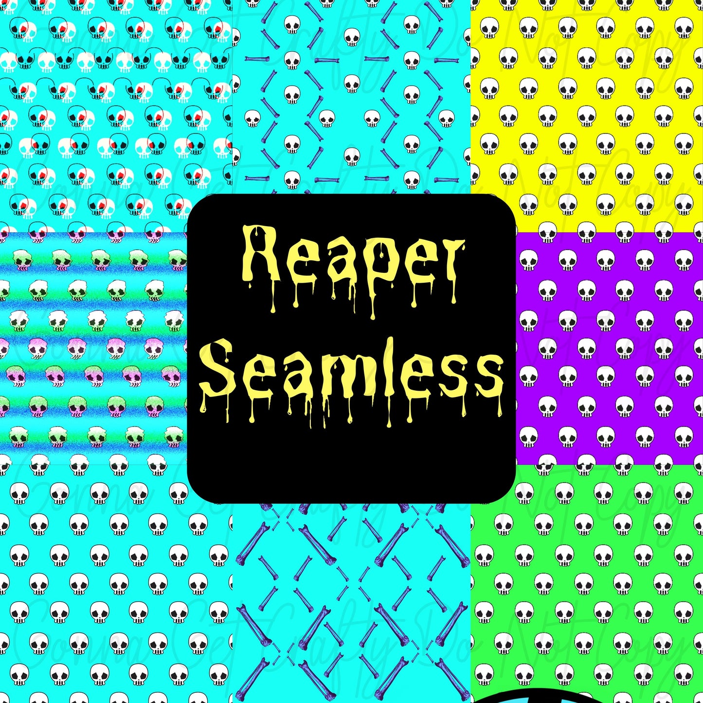 Seamless BUNDLE! Halloween Drop by Gonna Get Crafty