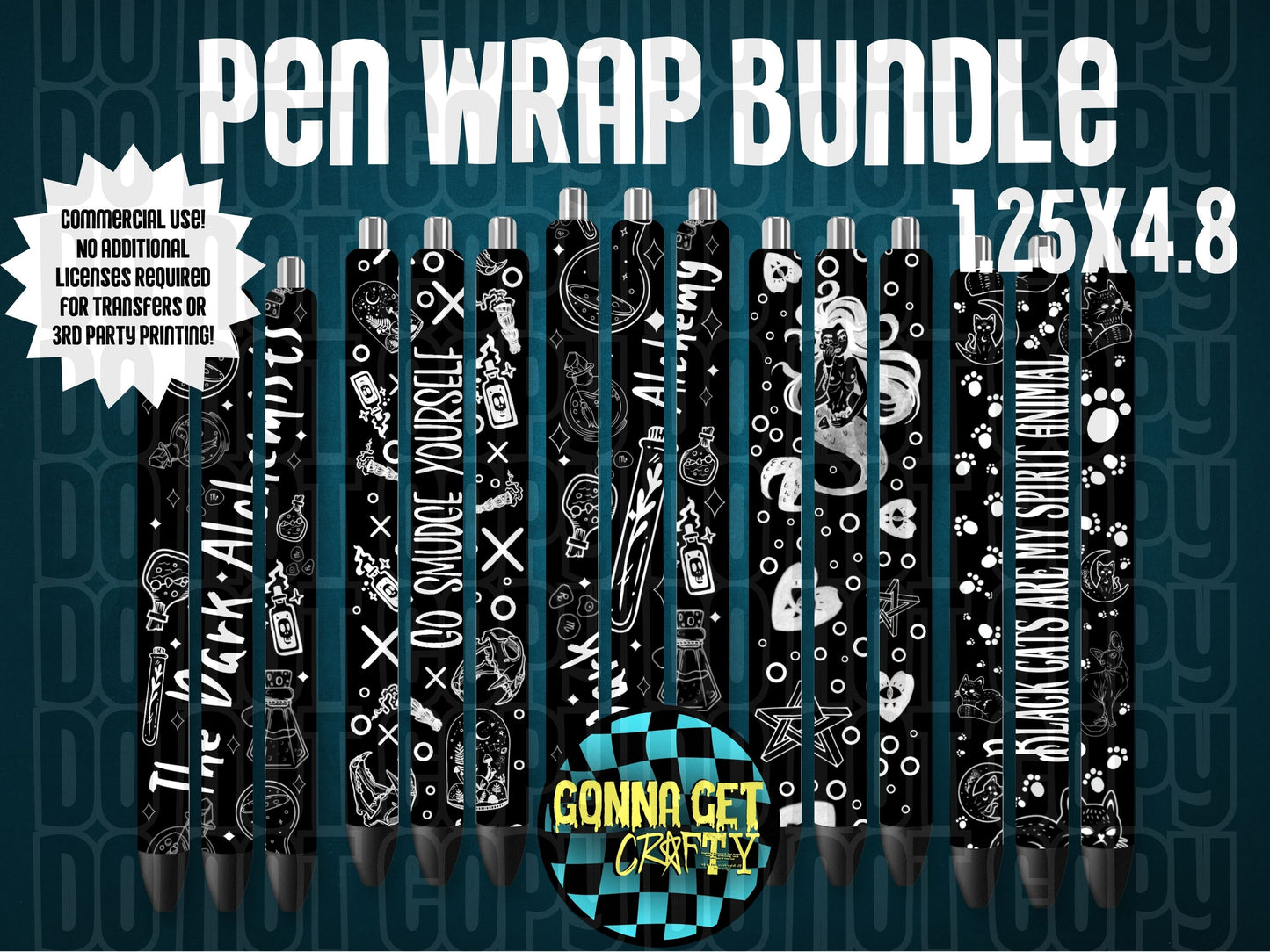 Witchy Pen Wrap Bundle