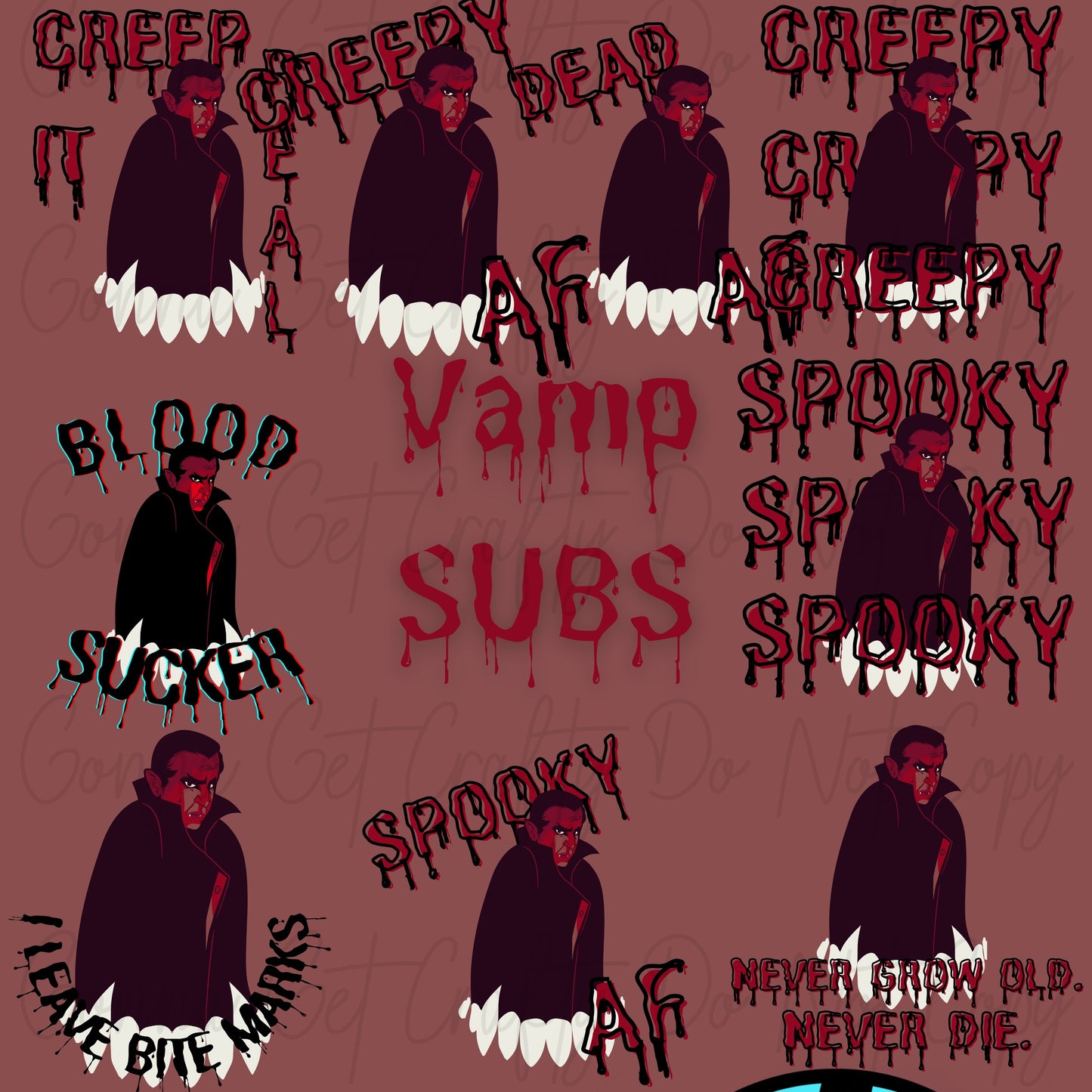 Subs BUNDLE! Halloween Drop by Gonna Get Crafty