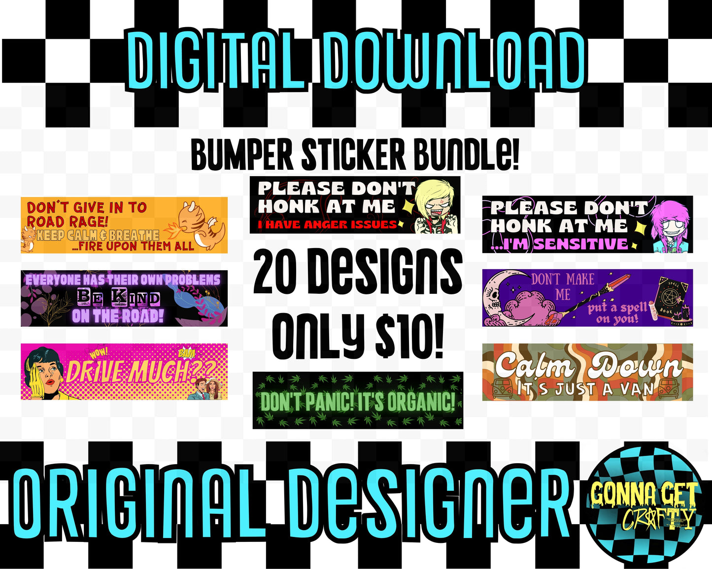 Bumper Sticker bundle!