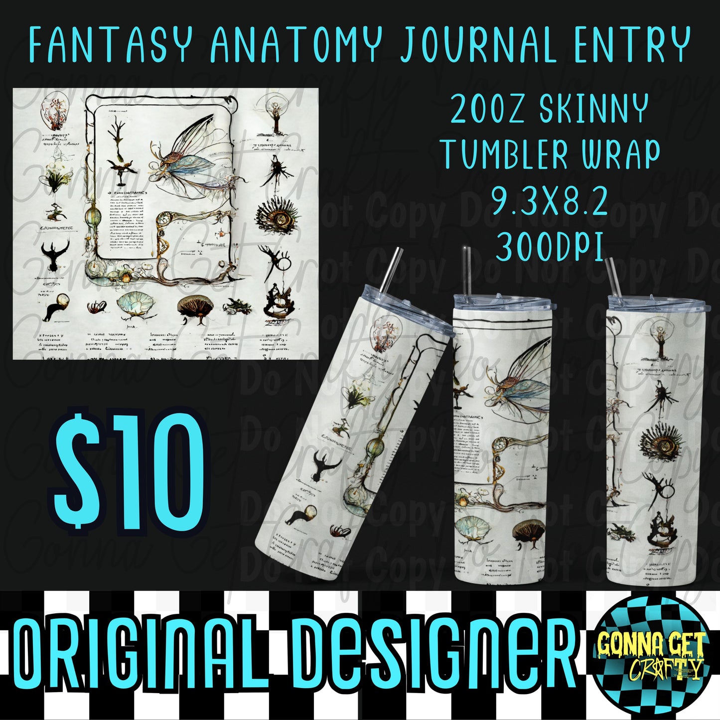 Mega Bundle Fantasy Diagram's Drop by Gonna Get Crafty