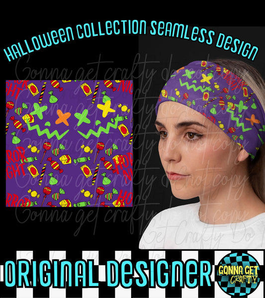 Original Killah Klown Seamless-Halloween Drop by Gonna Get Crafty