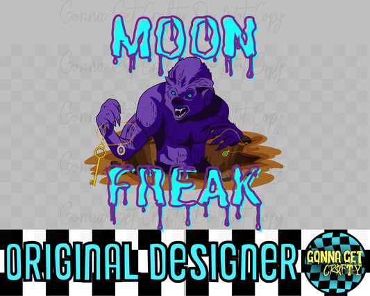 MOON FREAK-Bloody Beast-Halloween Drop by Gonna Get Crafty