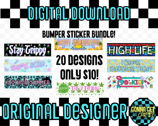 Bumper Sticker bundle!