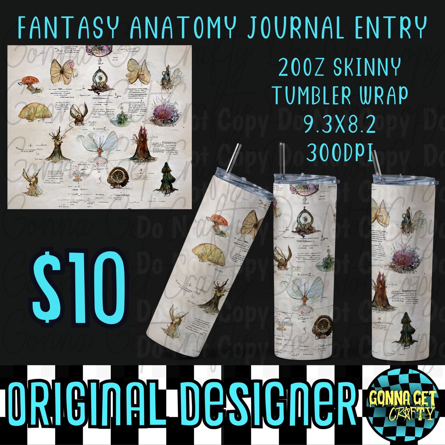 Mega Bundle Fantasy Diagram's Drop by Gonna Get Crafty