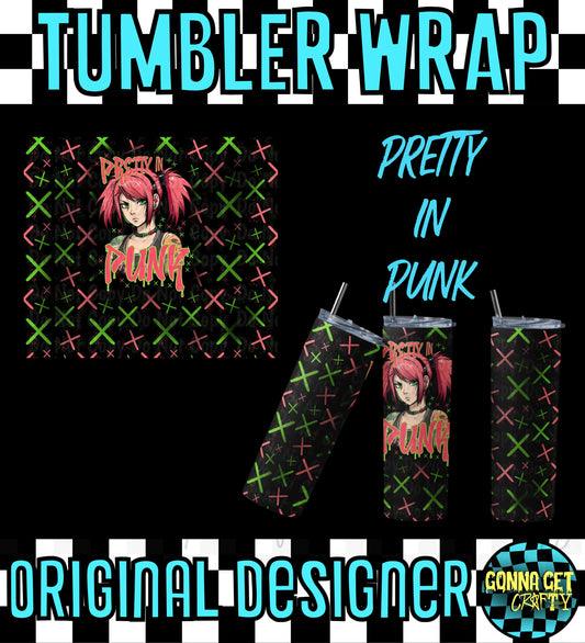 Pretty in Punk Tumbler Wrap