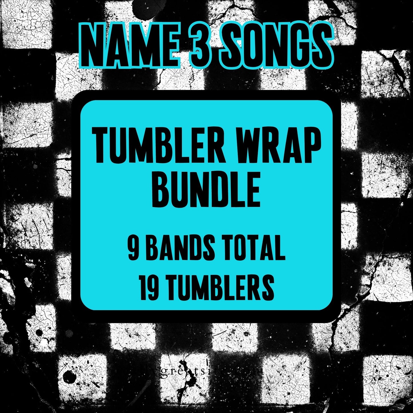 Name 3 Songs Tumbler Bundle