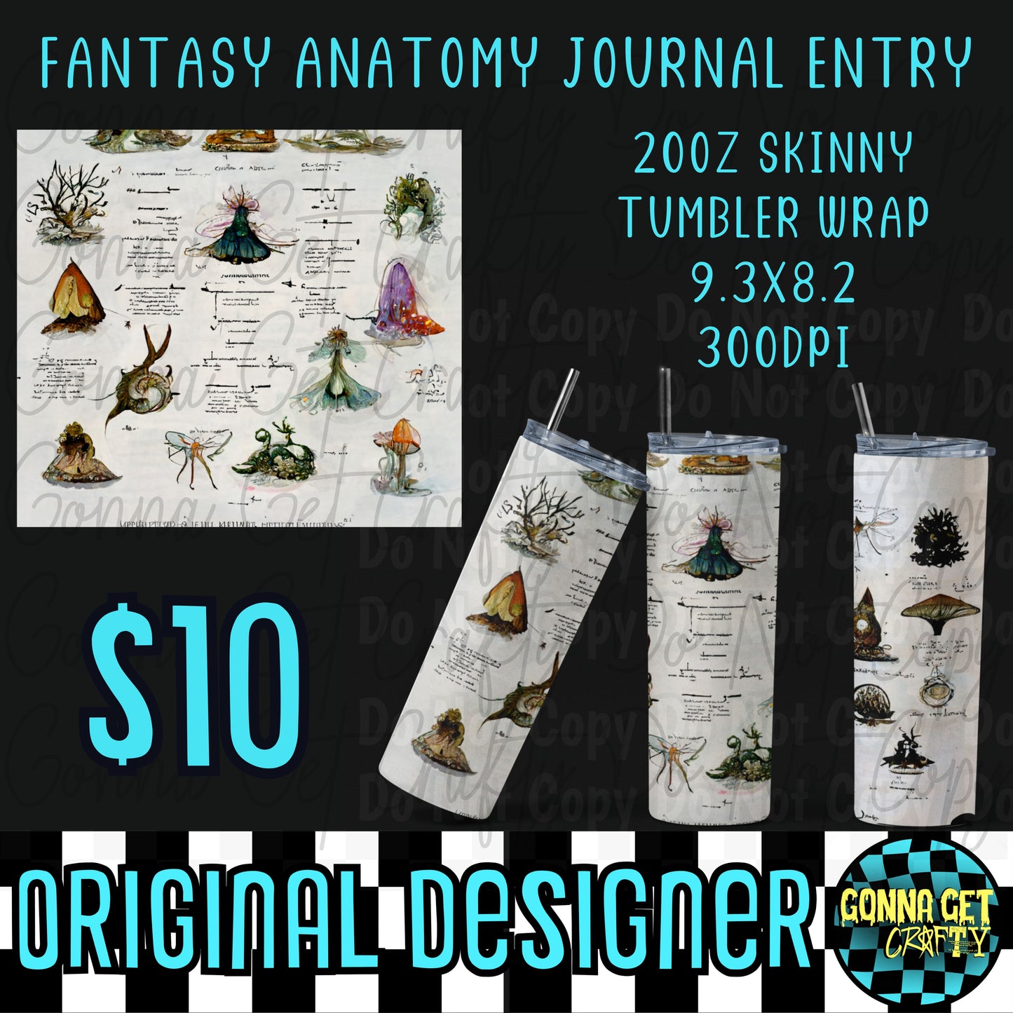 Mega Bundle Fantasy Diagram's Drop by Gonna Get Crafty