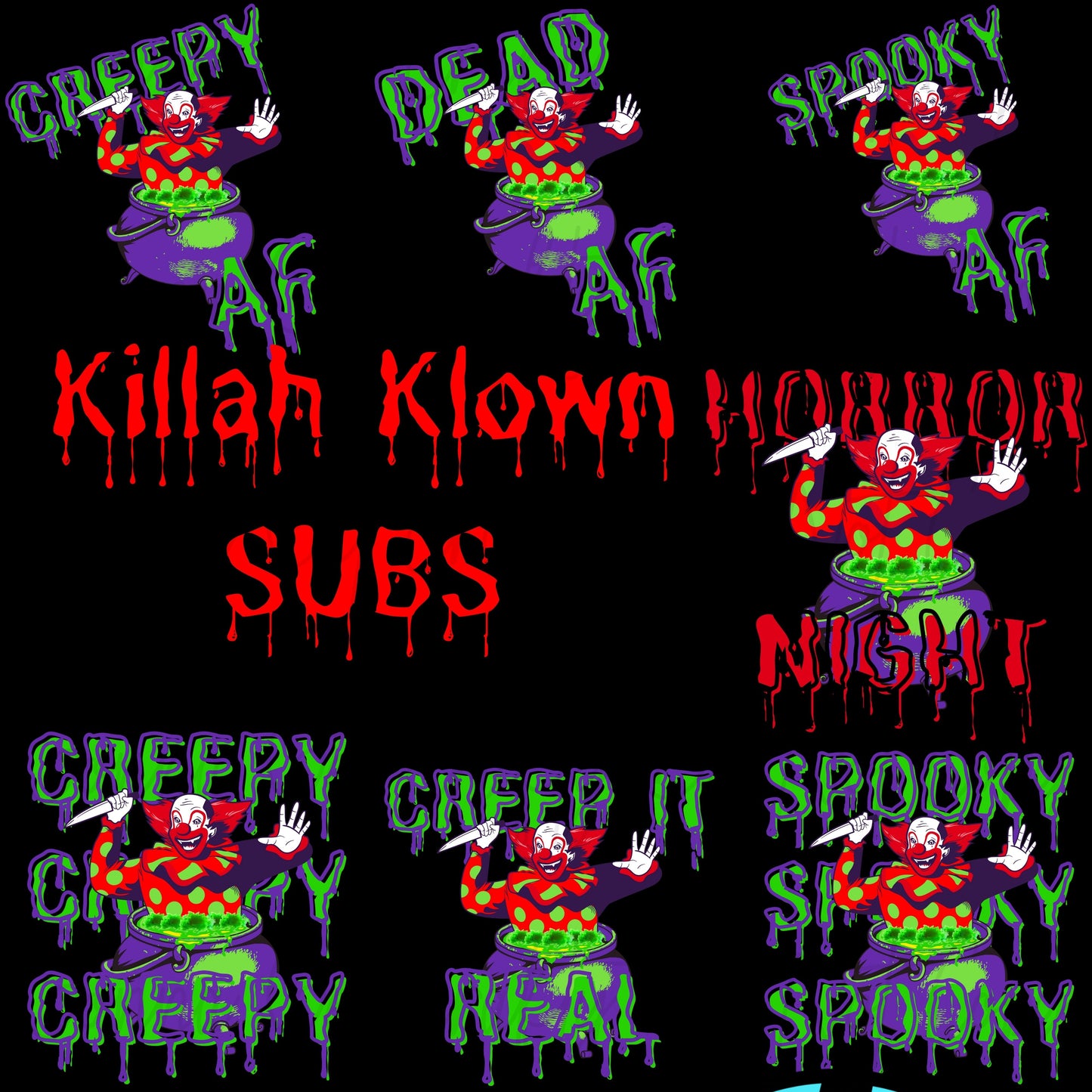 Subs BUNDLE! Halloween Drop by Gonna Get Crafty