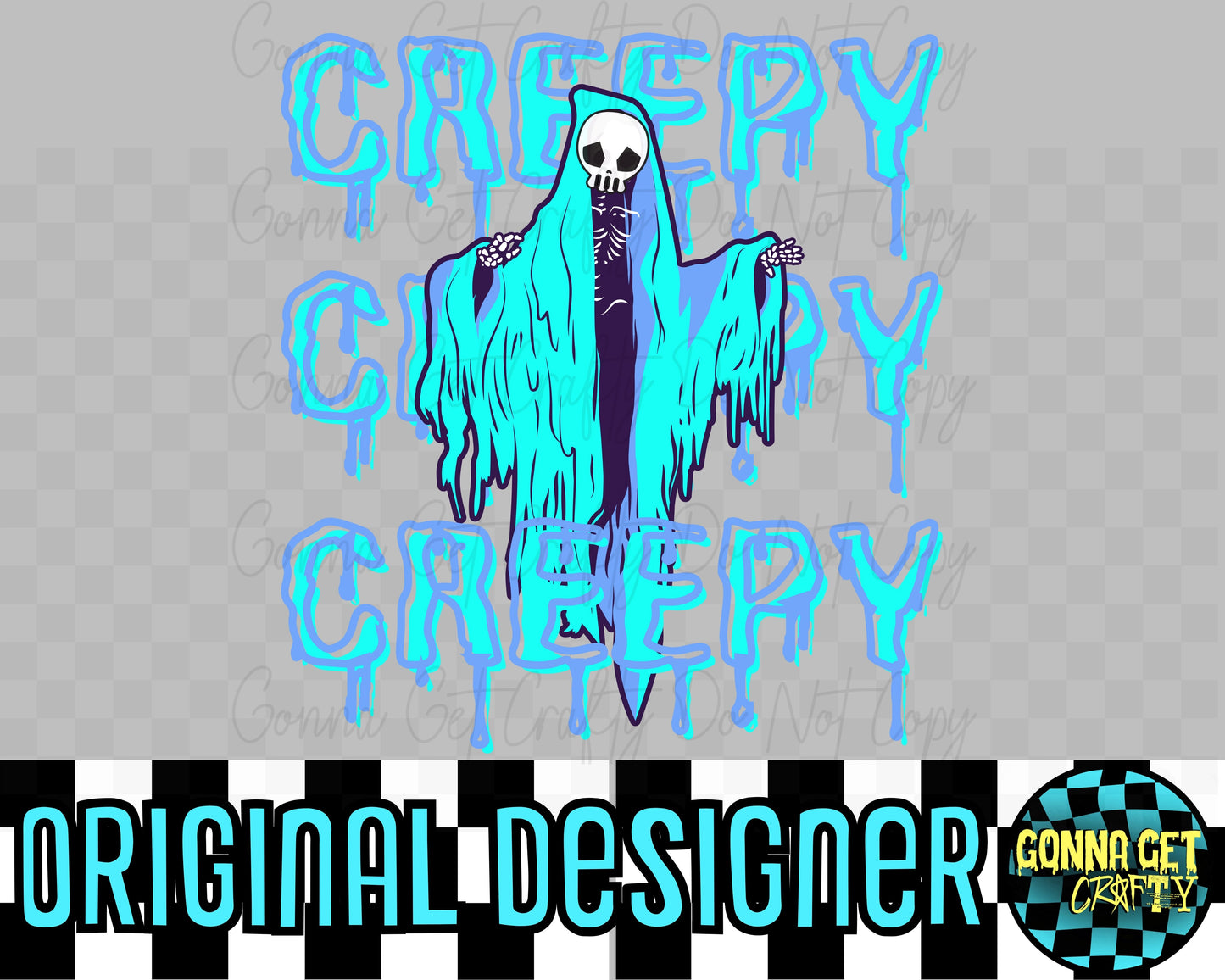 CREEPY X3-Reaper-Halloween Drop by Gonna Get Crafty