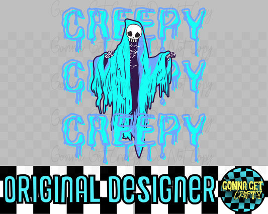 CREEPY X3-Reaper-Halloween Drop by Gonna Get Crafty