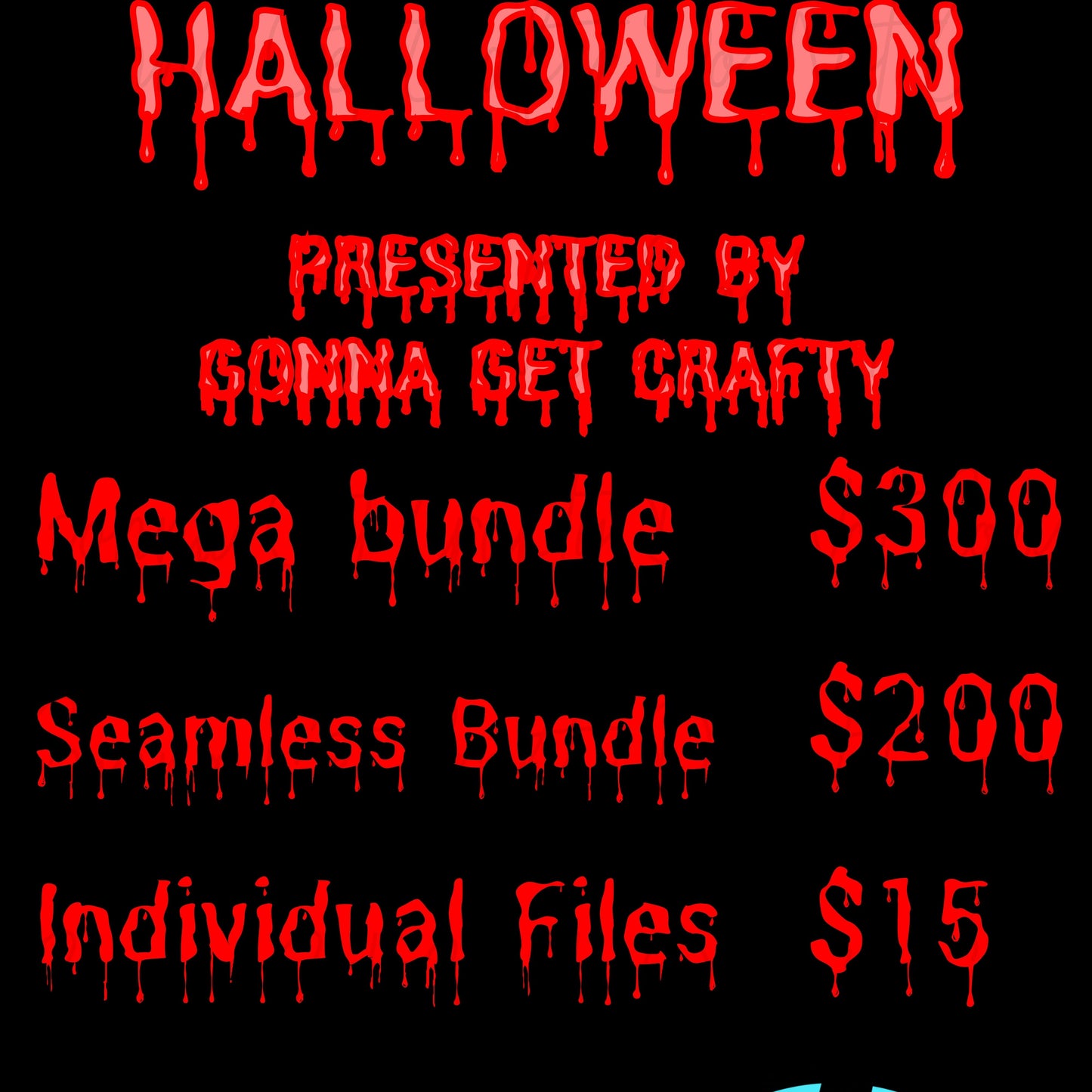 Seamless BUNDLE! Halloween Drop by Gonna Get Crafty