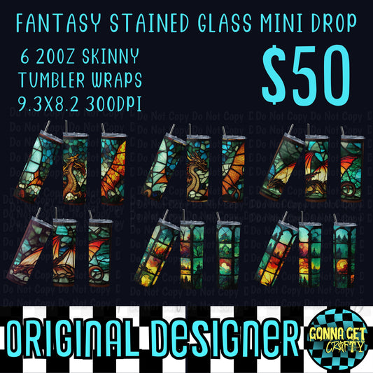 Fantasy Stained Glass Mini Bundle