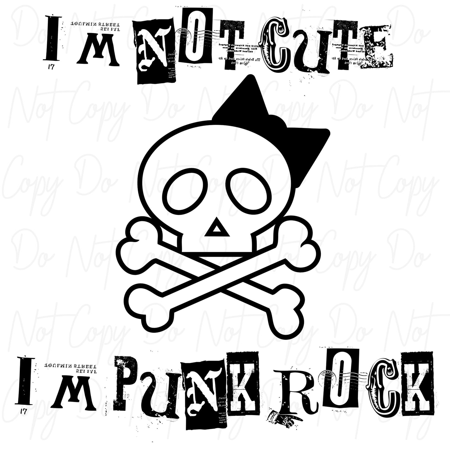 Not Cute, Punk Rock with bow