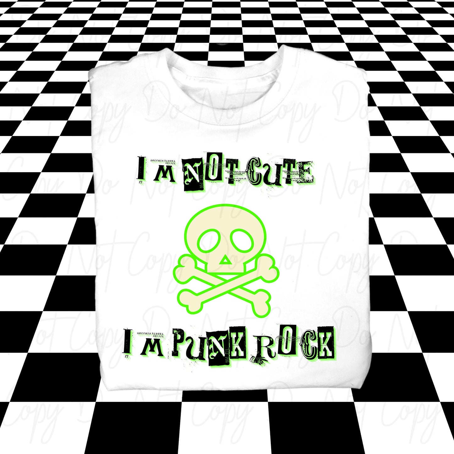 Not Cute, Punk Rock PNG